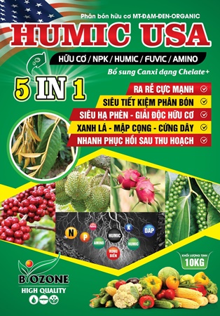 Humic đạm cá Amino (Humic 5 Trong 1)