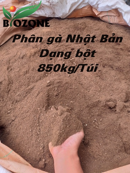 Phân gà hữu cơ bột Nhật Bản (850Kg)